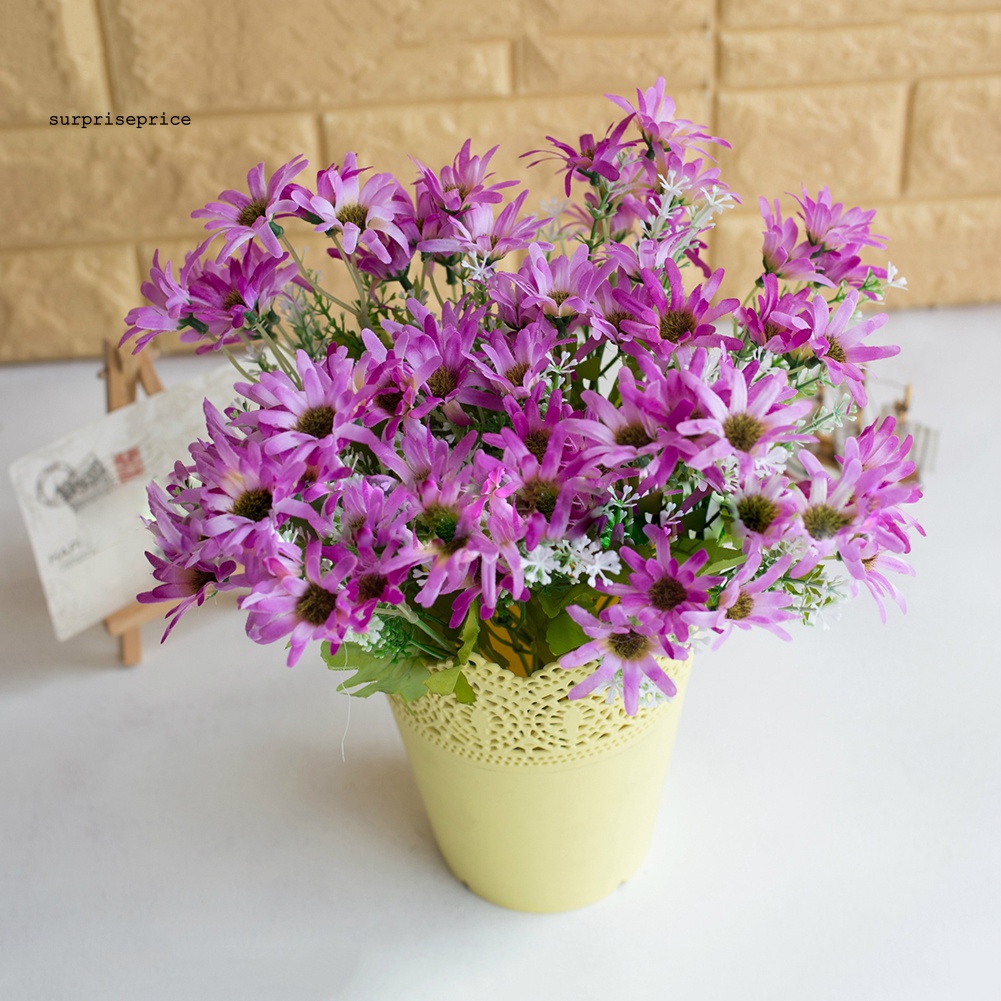 1 Bó Hoa Cúc Nhân Tạo Dùng Cho Trang Trí Tiệc Cưới