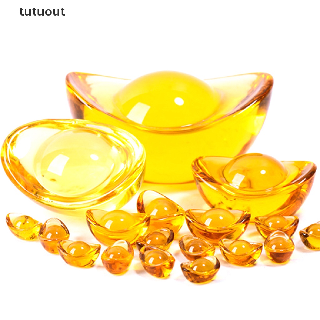 Bộ 5 Phụ Kiện Phong Thủy Yuanbao Trang Trí Nhà Cửa