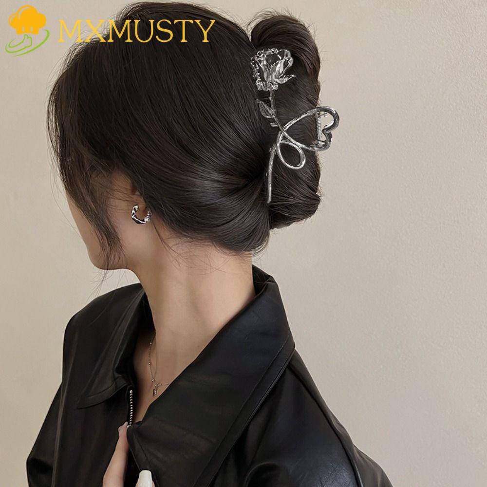 Kẹp Tóc Càng Cua Lớn Bằng Hợp Kim Tinh Tế Chống Trượt Thời Trang Cho Nữ