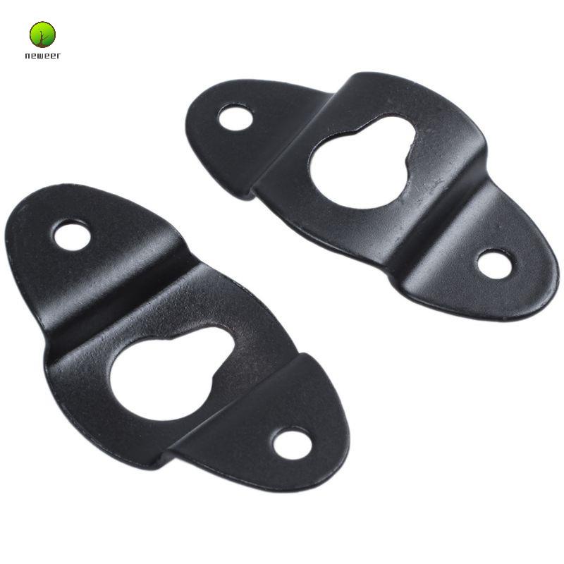 Set 10 Giá Treo Loa Gắn Tường Bằng Sắt Màu Đen Dài 4.8cm