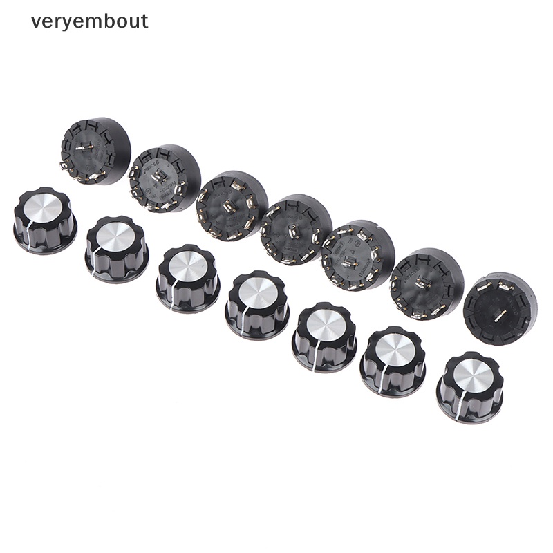 1 Công Tắc Xoay 2 / 3 / 4 / 5 / 6 / 7 / 8 6A 250V Chất Lượng Cao