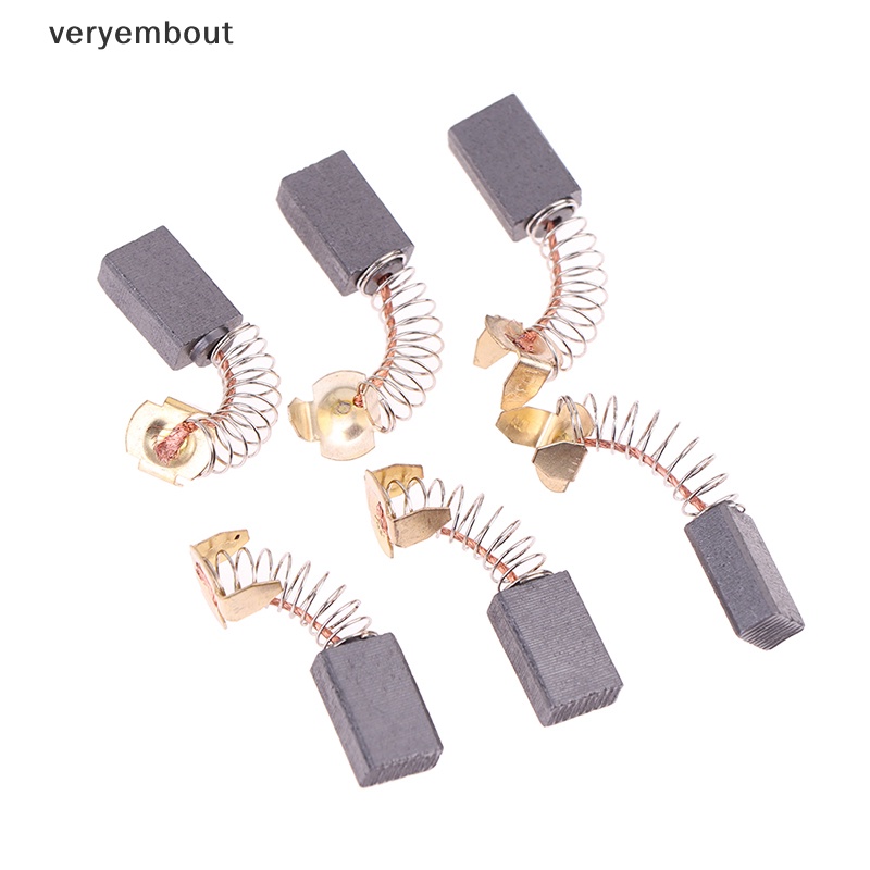 Bộ 10 Động Cơ Chổi Than 6 * 10 * 17mm Chuyên Dụng Dành Cho Máy Mài Góc