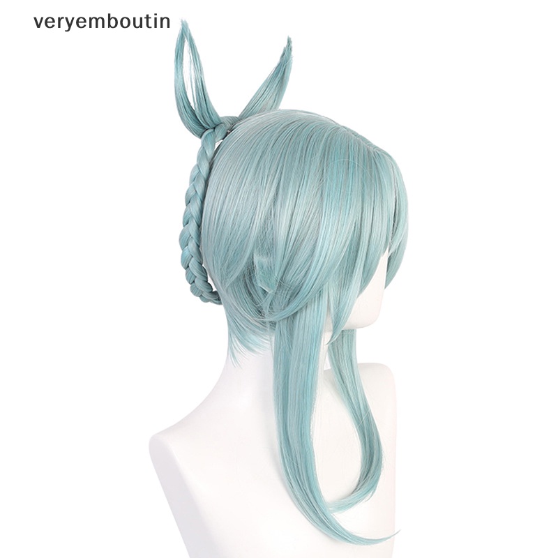 Tóc Giả Thẳng Chịu Nhiệt Hóa Trang Genshin Va Chạm