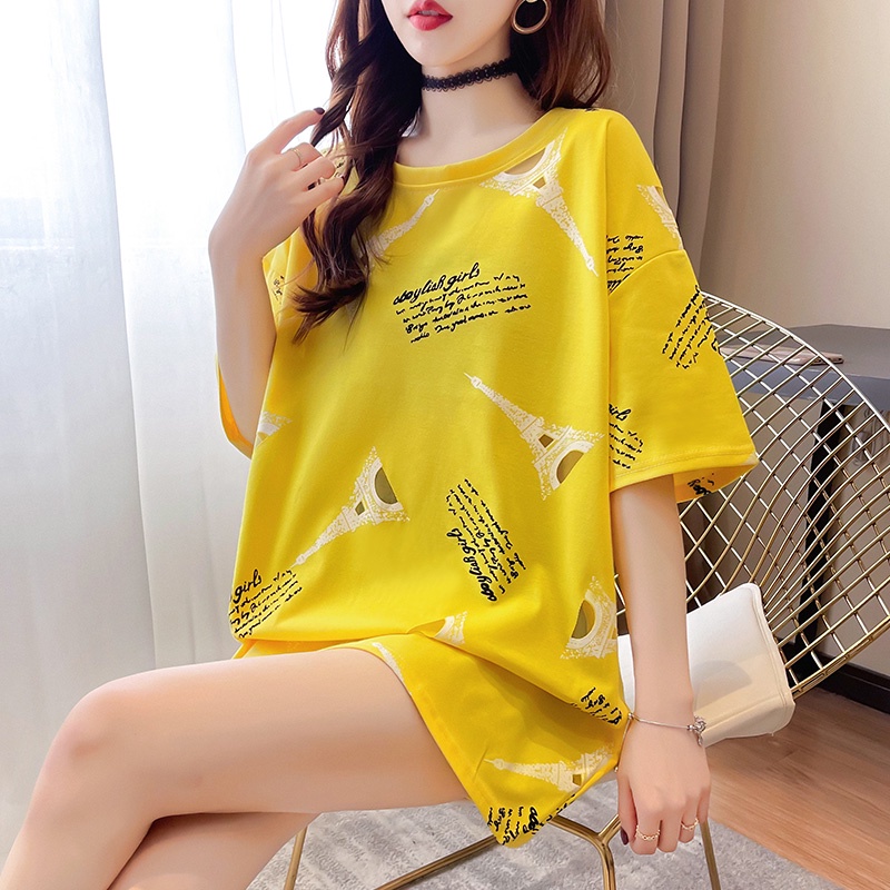 Áo Thun Tay Ngắn NRVP 2023 In Họa Tiết Phong Cách Hàn Quốc Mới Lạ