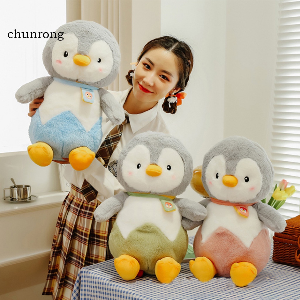 Cr Thú Nhồi Bông Hình Chim Cánh Cụt Đáng Yêu