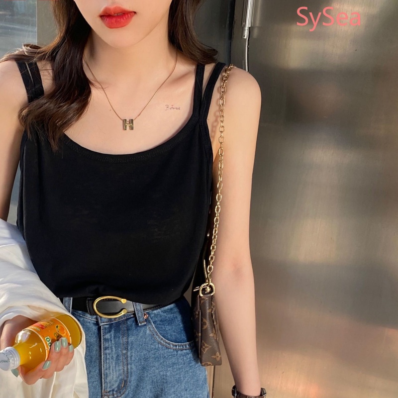 Áo Hai Dây Dáng Suông Plus Size Thời Trang Mùa Hè Cho Nữ