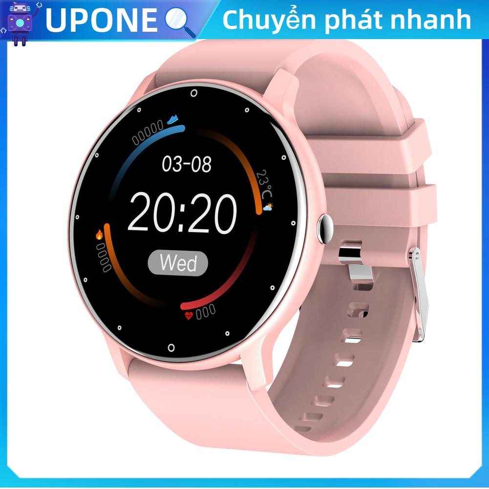 UPONE Vòng đeo tay thông minh Đồng hồ đo nhịp tim và huyết áp Dự báo thời tiết cho Nam Nữ