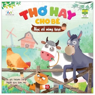Sách thơ hay cho bé - học về nông trại