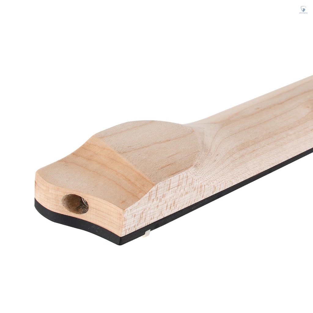 Cần Đàn Guitar Điện 25 Phím 25 Phím Bằng Gỗ Hồng Nhám Chưa Hoàn Thiện Dùng Khi Đi Du Lịch