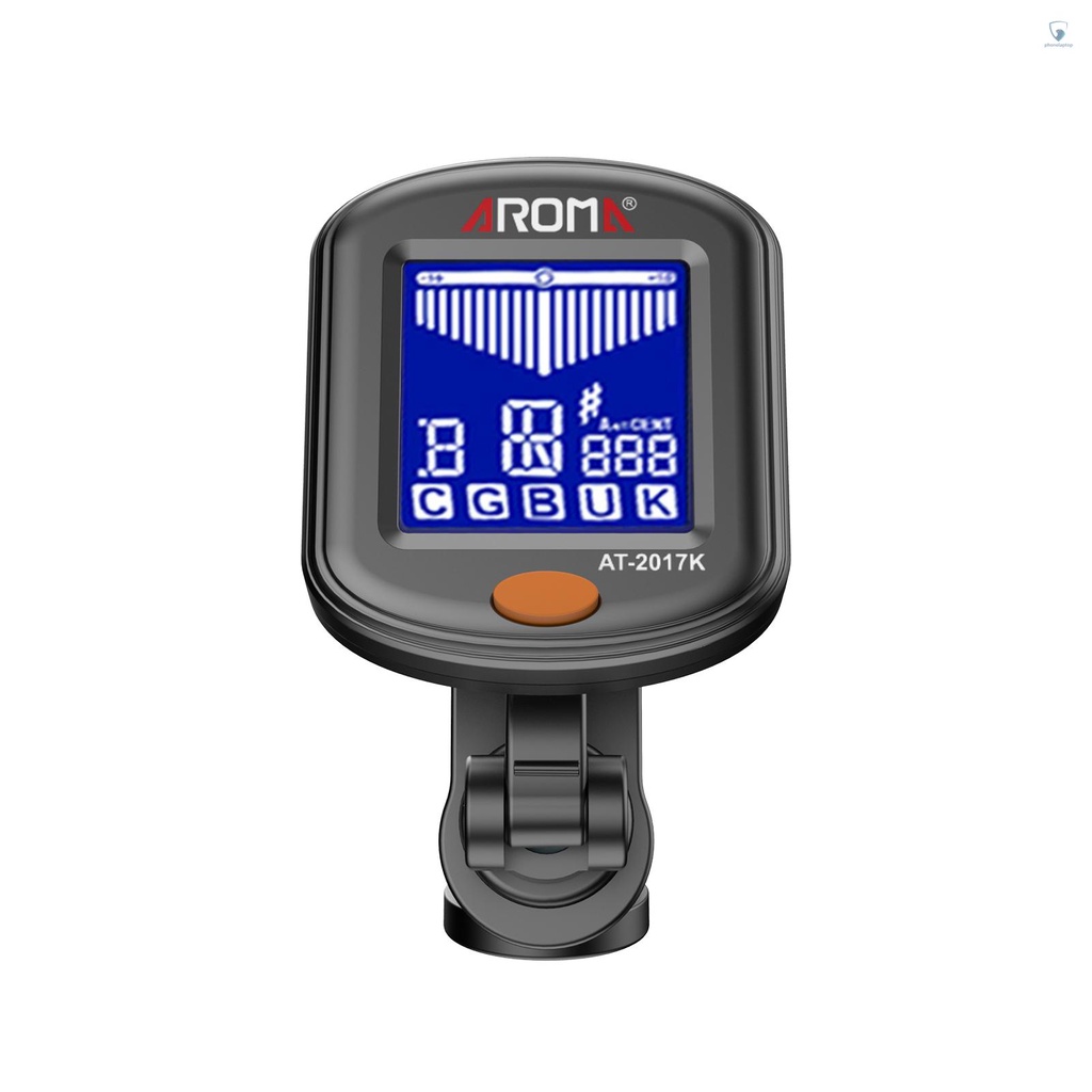 Kẹp Chỉnh Tông Kỹ Thuật Số Mini Đa Năng Có Màn Hình LCD Cho Ghi Ta Bass Ukulele Kalimba