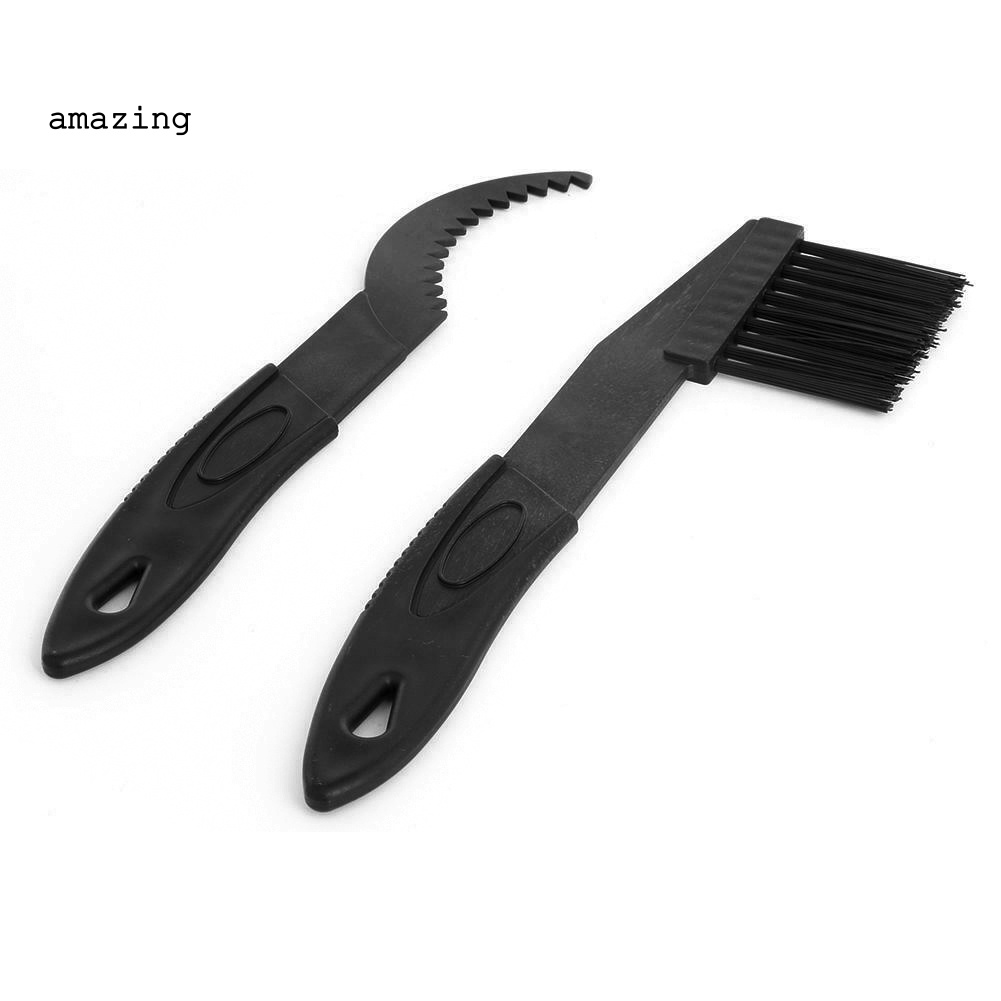 Bàn Chải Nylon Làm Sạch Xích Xe Đạp Leo Núi Nhỏ Gọn Tiện Lợi