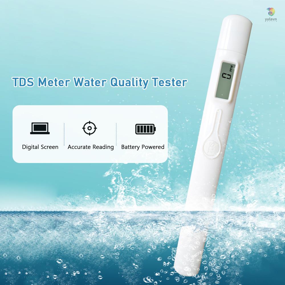Bút Kiểm Tra Chất Lượng Nước Kỹ Thuật Số TDS 0-9990PPM Mini Tiện Dụng Cho Hồ Bơi / Bể Nước