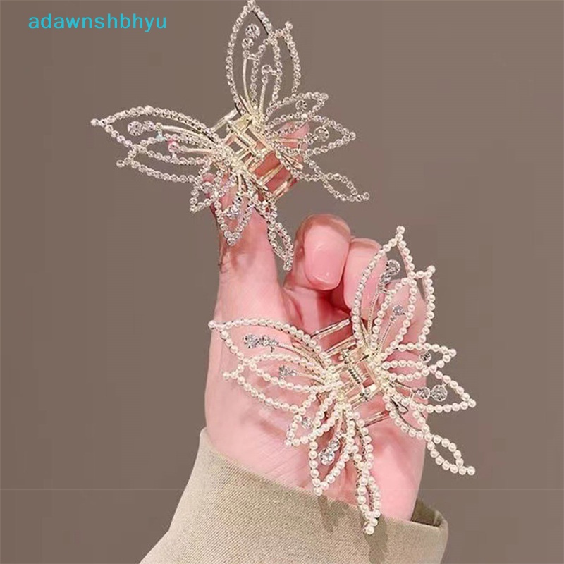 Kẹp Tóc Hình Bướm Màu Vàng Kim Thời Trang Cho Nữ