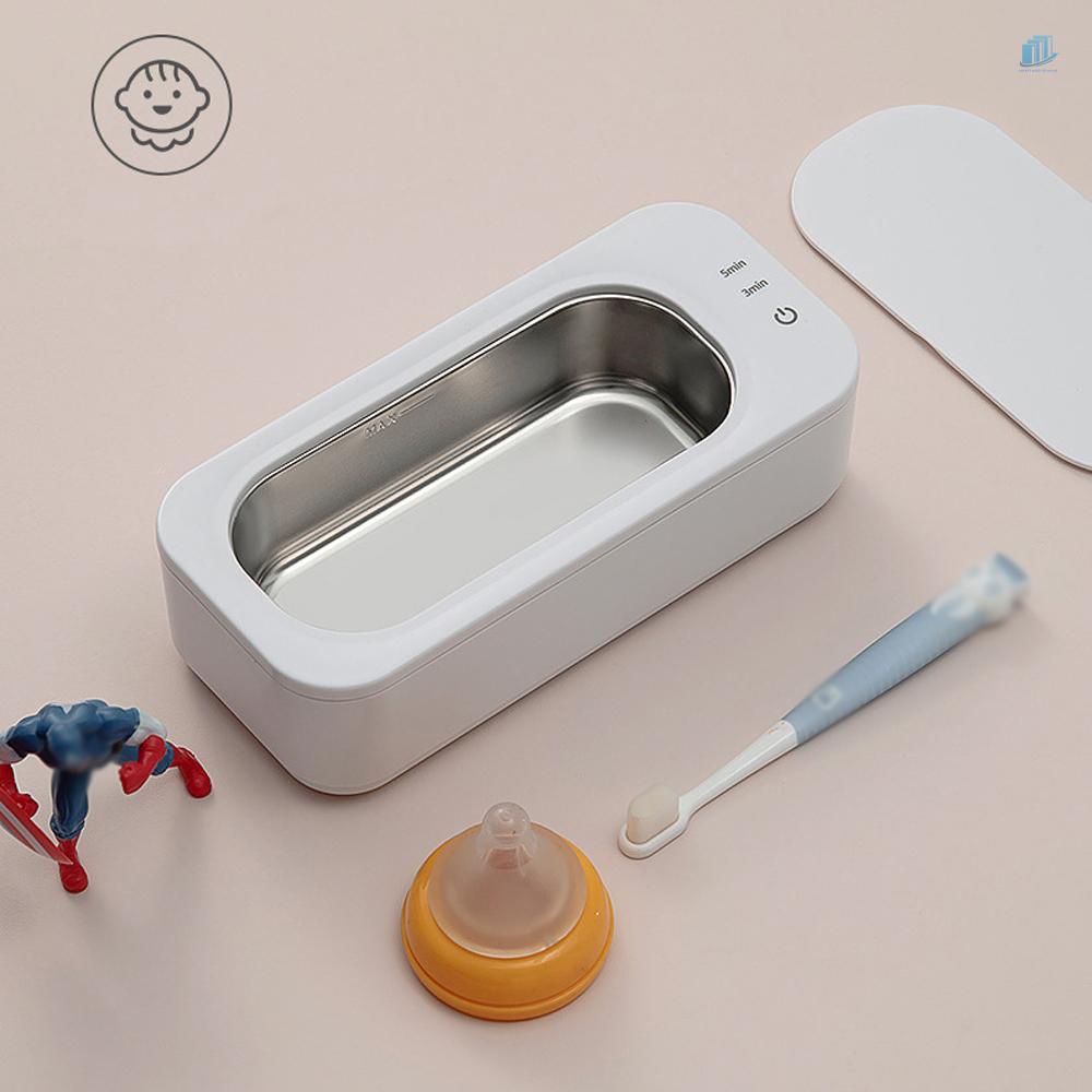 Máy Vệ Sinh Bảng Mạch Trang Sức / Đồng Hồ / Mắt Kính Bằng Thép Không Gỉ 304 Cao Cấp s2mwvn 47000Hz