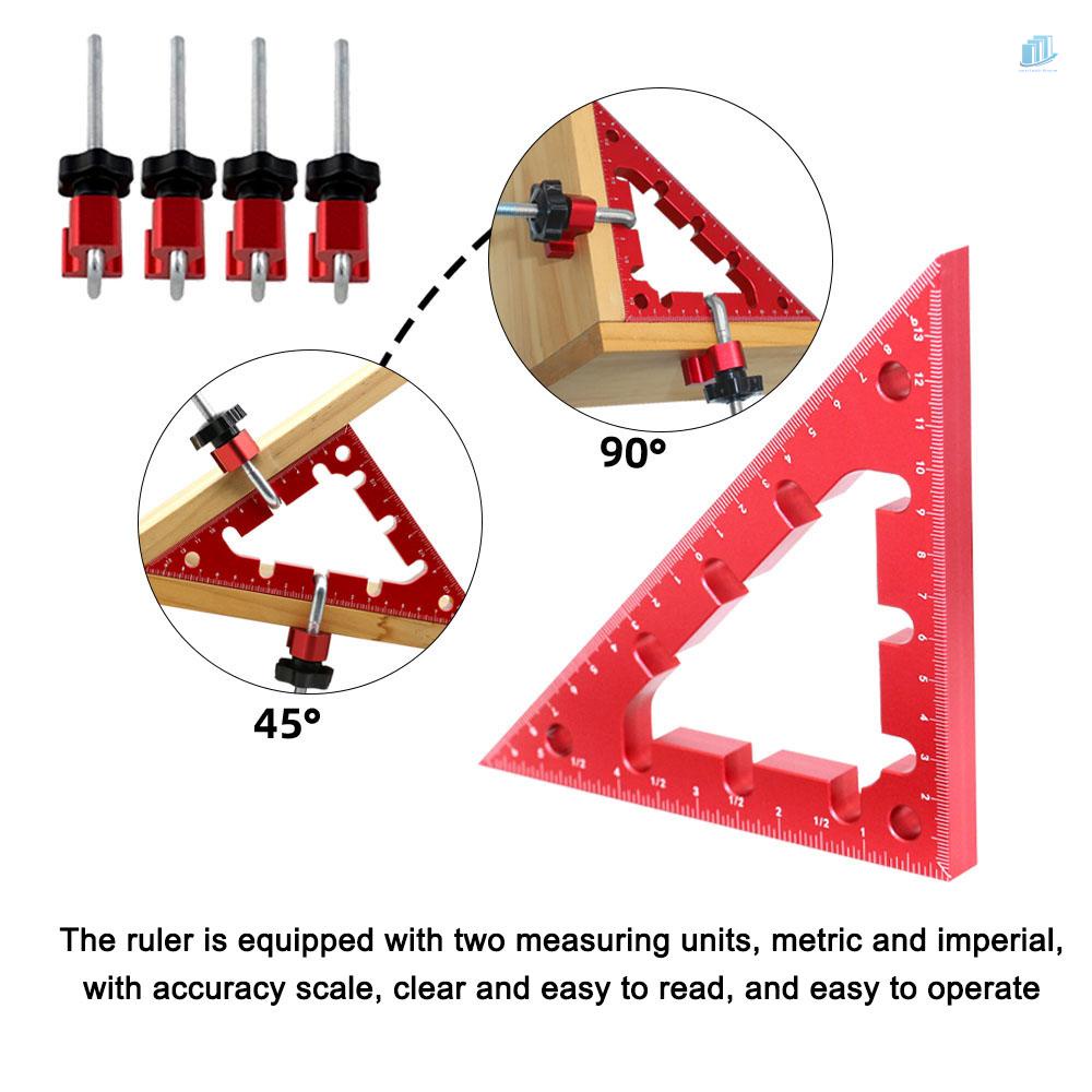 Kẹp Góc Phải Định Vị Bằng Hợp Kim Nhôm 150x150mm 150x150mm Cho Chế Biến Gỗ s2mwvn