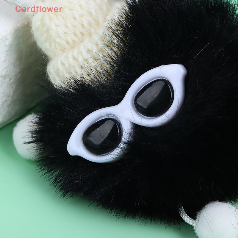 < Cardflower > Móc Khóa Cục Bông Mềm Mại Thiết Kế Hình Thỏ Dễ Thương Cho Nữ