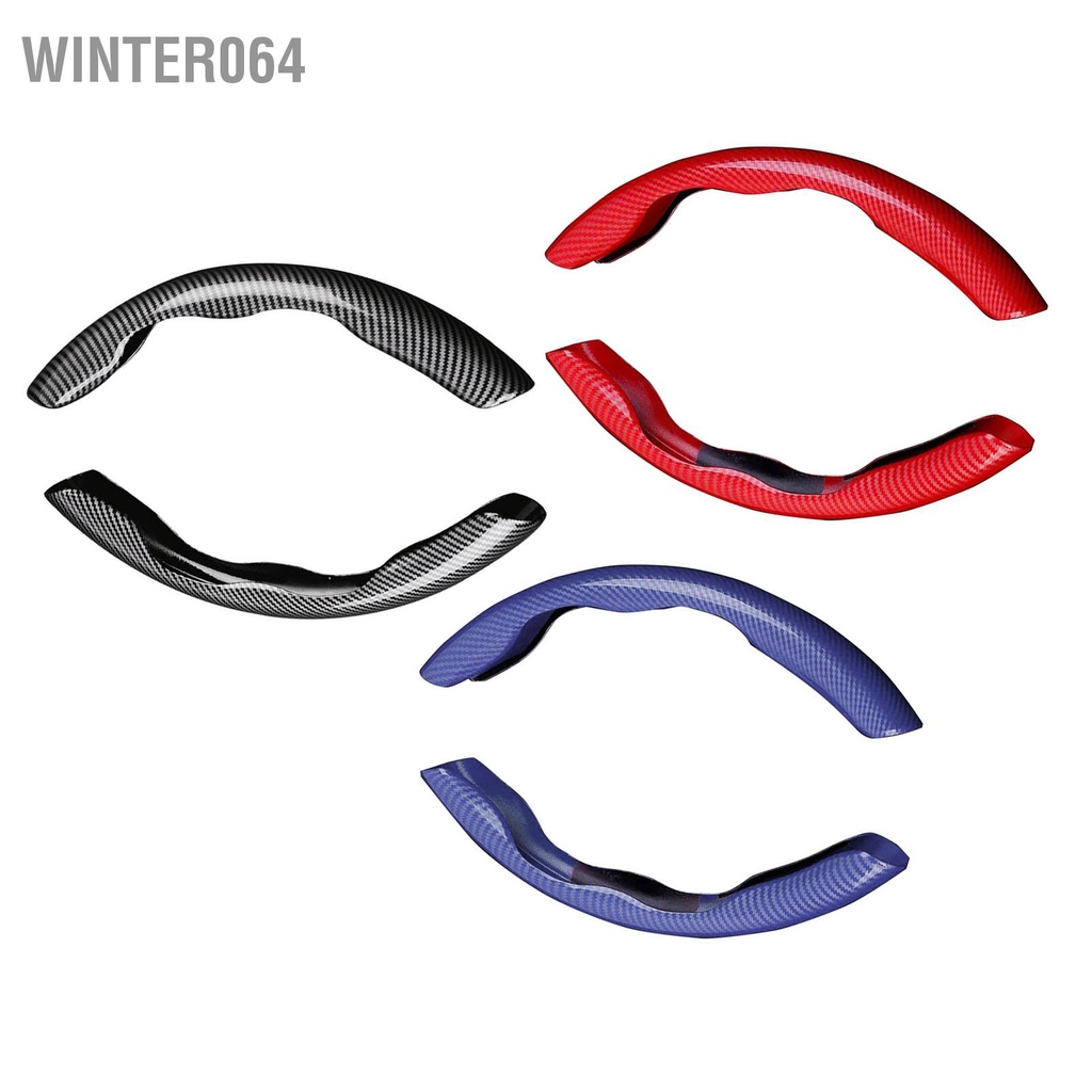 Winter064 Bọc Vô Lăng Bằng Sợi Carbon Siêu Mỏng Phù Hợp Chống Mài Mòn Tấm Bảo Vệ Đa Năng Cho Hầu Hết Các Xe Ô Tô