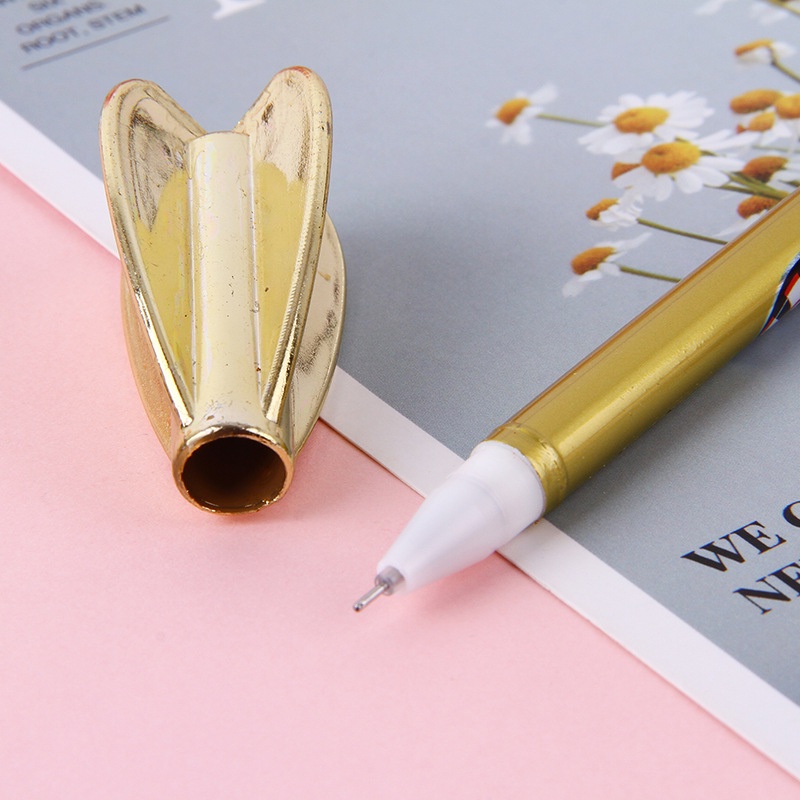 Sáng Tạo Phi Tiêu Bút Gel Đen Bút Bi Mực Gel Chữ Ký Bút Sinh Viên Văn Phòng Phẩm Quà Tặng Giải Thưởng Vật Dụng Văn Phòng Lễ Phục Sinh