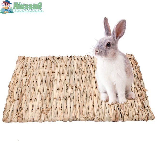 Thảm Rơm Bện Xinh Xắn Lót Chuồng Hamster / Thỏ / Hamster