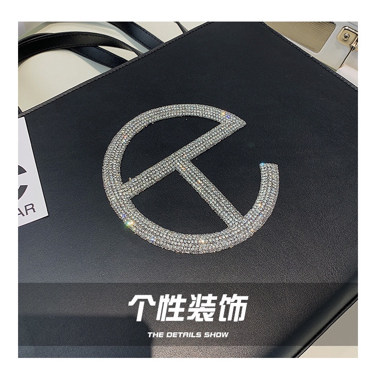 Túi Xách JASMIN NOIR Da PU Cỡ Lớn Thiết Kế Đơn Giản Thời Trang Cho Nữ