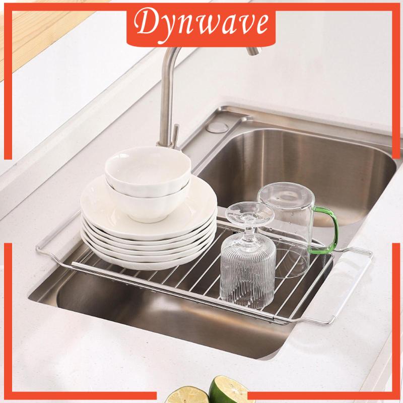 Giá Đỡ Để Ráo Nước Bằng Thép Không Gỉ Có Thể Điều Chỉnh Cho Bồn Rửa