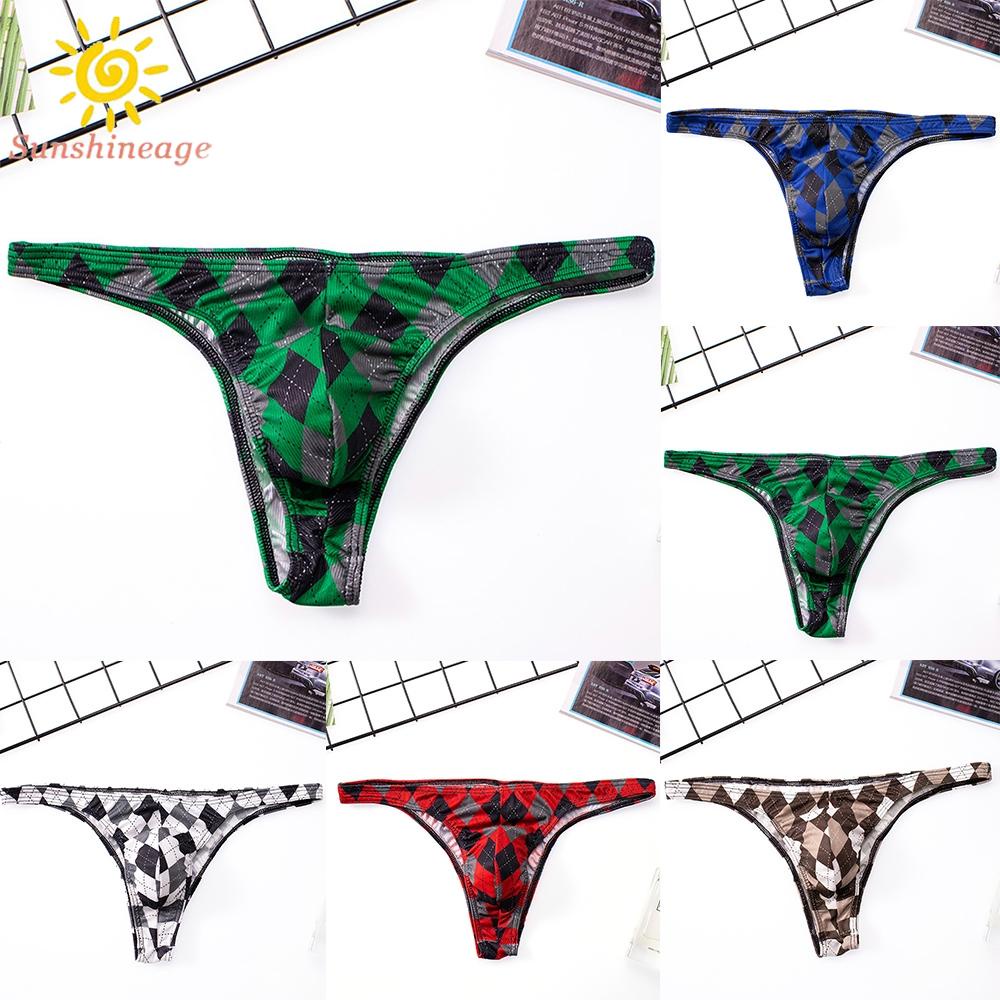 Quần Lót / Quần Lót Nam Lọt Khe In Hoa Văn Gợi Cảm