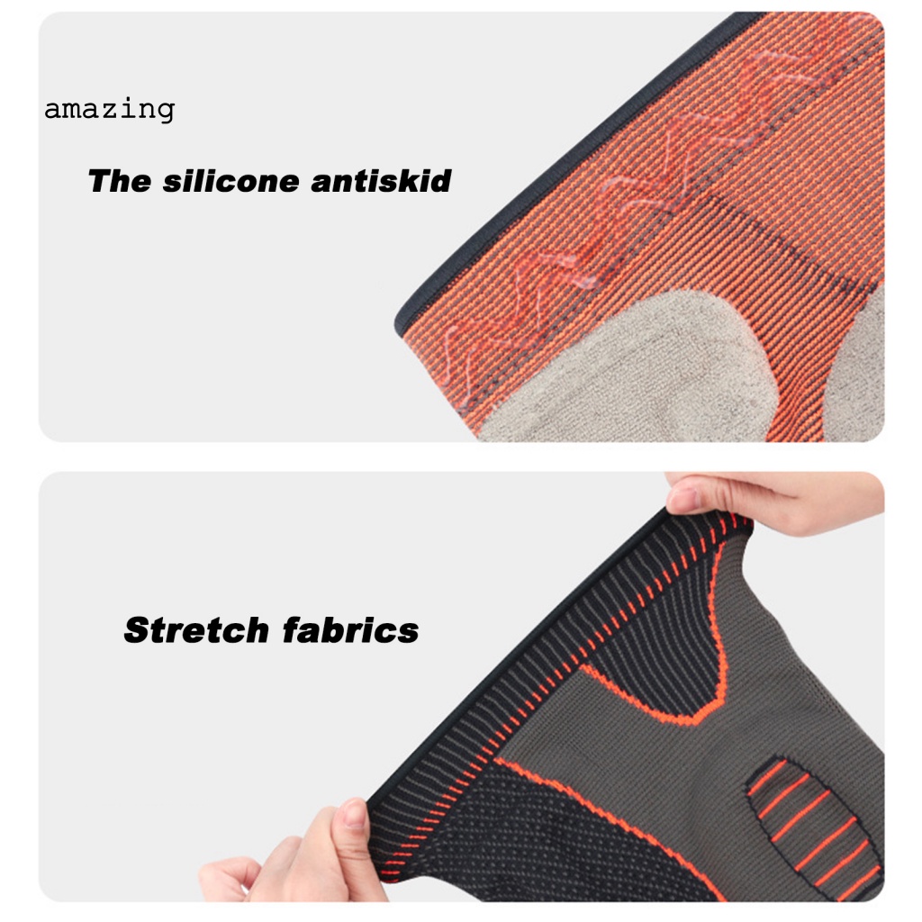 1 Ống Tay Áo Nén Co Giãn Hỗ Trợ Đầu Gối Giảm Căng Thẳng Khi Chơi Thể Thao