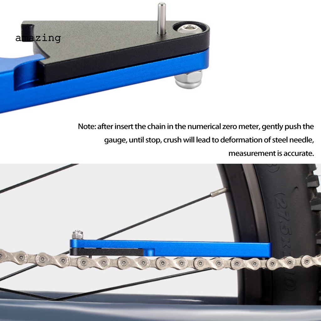 Đèn Báo Xích Xe Đạp Bằng Hợp Kim Nhôm Chất Lượng Cao