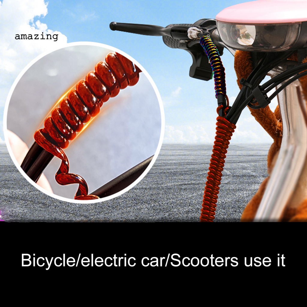 Miếng Bọc Bảo Vệ Dây Cáp Bằng PVC 6mm / 1m Chống Thấm Nước Cho Xe Điện Xiaomi