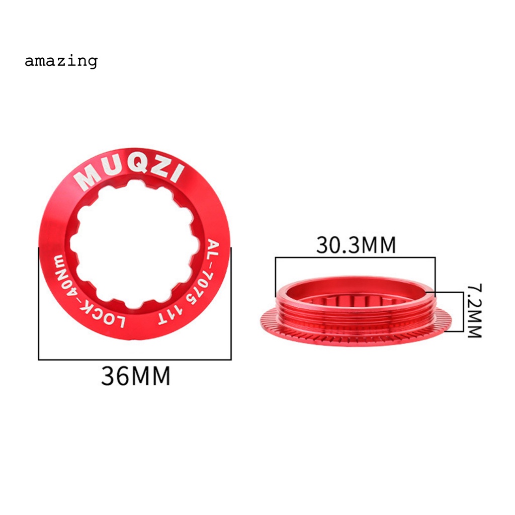 Vòng Khóa Bánh Đà Xe Đạp Bằng Hợp Kim Nhôm Bảo Vệ Tiện Dụng