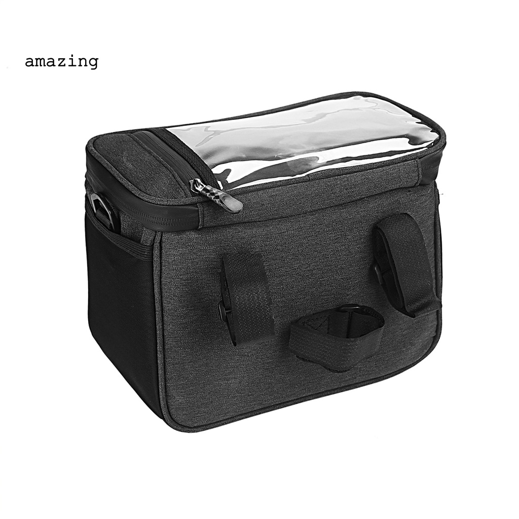 Túi Đựng Điện Thoại Gắn Khung Trước Xe Đạp Chống Ăn Mòn Có Khóa Kéo Tiện Dụng