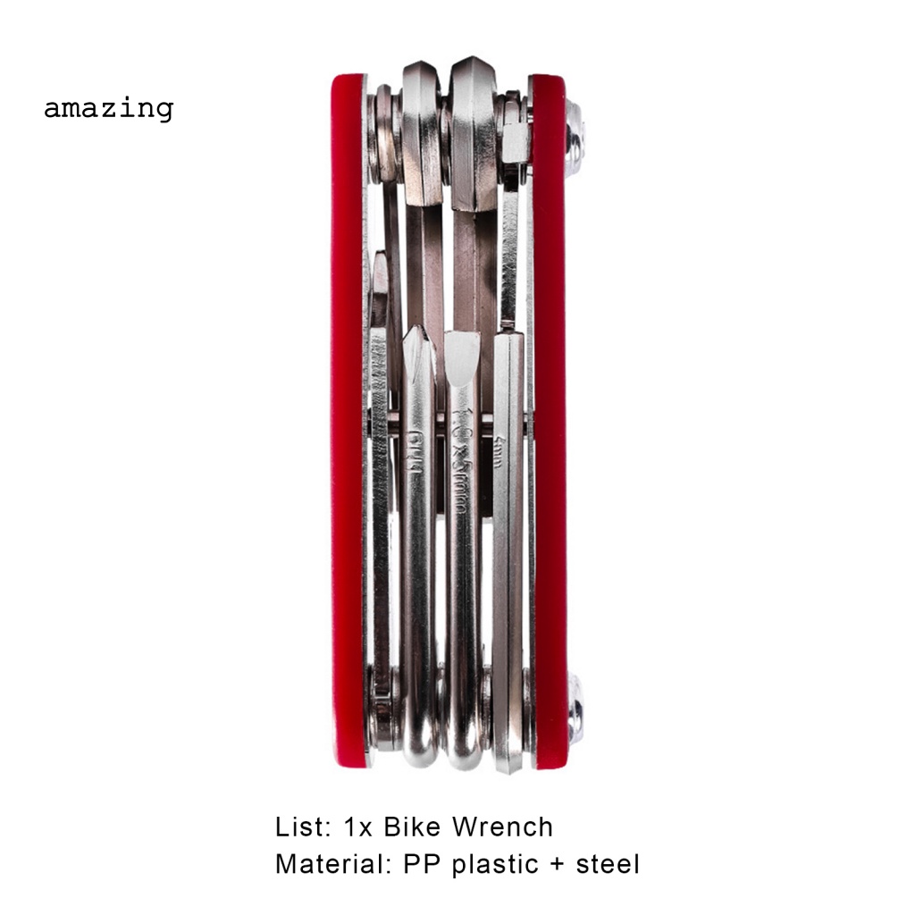 Bộ Dụng Cụ Sửa Chữa Xe Đạp Leo Núi 13 Trong 1 Có Thể Gấp Gọn Tiện Dụng