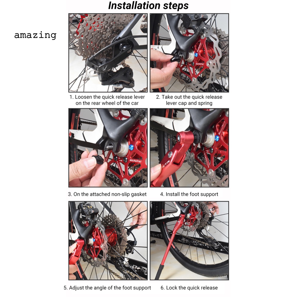 Chân Chống Xe Đạp Leo Núi Chống Trầy Xước Chịu Được Sức Nặng
