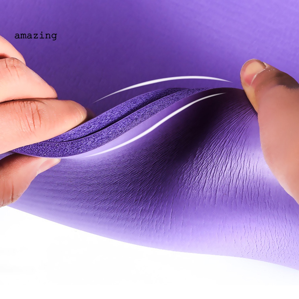 Thảm Tập Yoga / Pilates / Thể Hình Tại Nhà Chất Liệu Dày Dặn Chống Trượt