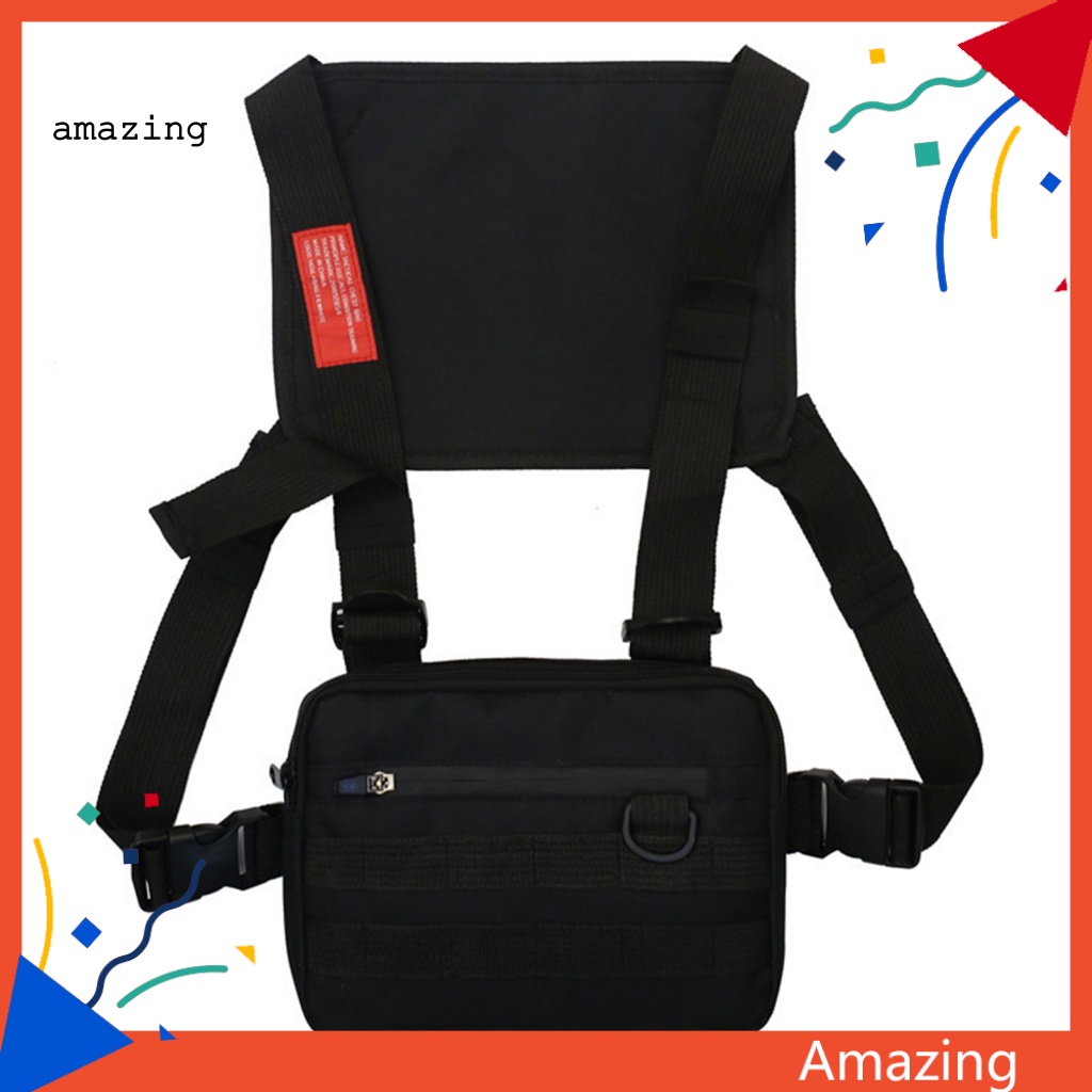 Túi Đeo Chéo Ngực Có Thể Điều Chỉnh Thời Trang Cho Nam Nữ