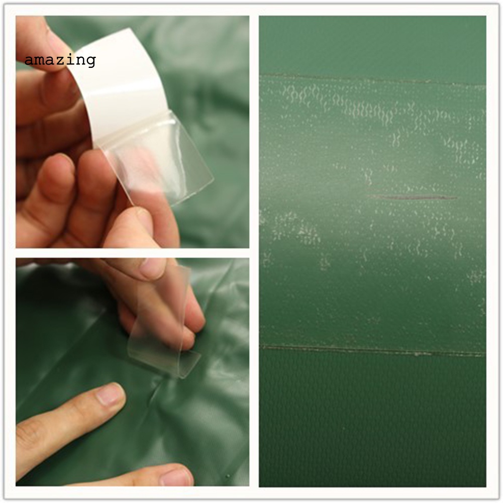 Set 5 Miếng Dán TPU Trong Suốt Chống Rò Rỉ Dùng Sửa Chữa Phao Bơi