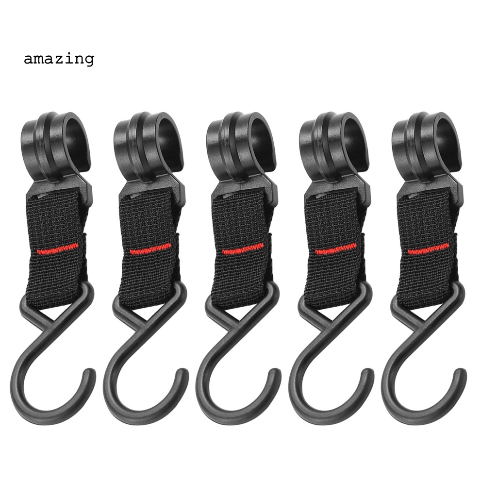 Set 5 / 10 Móc Chữ S Tiện Dụng Mang Theo Du Lịch Cắm Trại