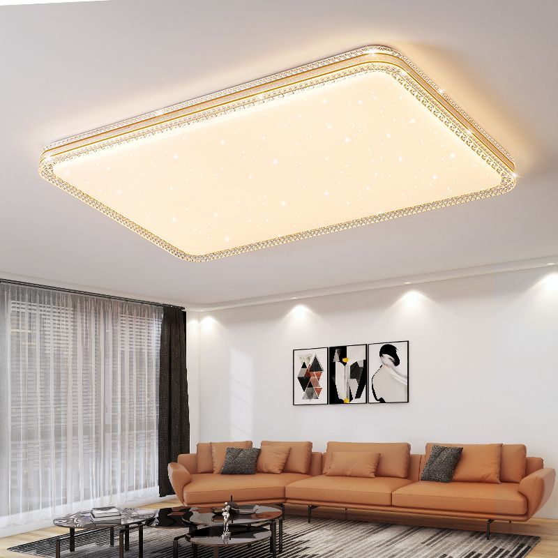 Ultra Đèn Trần led Siêu Mỏng Điều Khiển Bằng Giọng Nói Thông Minh Sáng Tạo