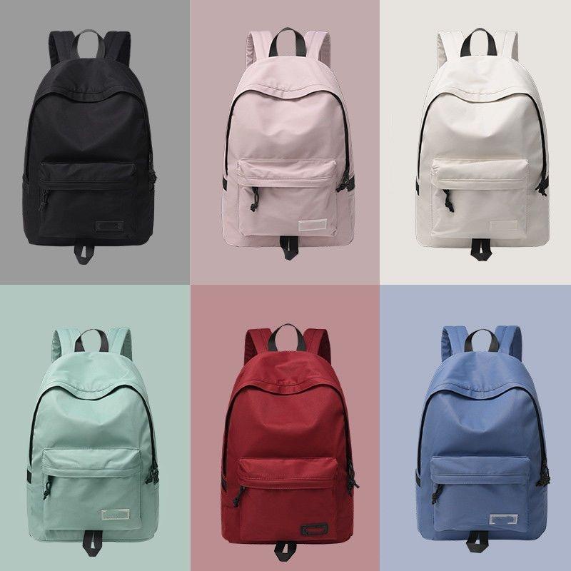 Balo Nam Túi Sách Đơn Giản Ba Lô Máy Tính Du Lịch Dung Tích Lớn Thể Thao Thoải Mái Cho Học Sinh Trung Học Phổ Thông Nữ