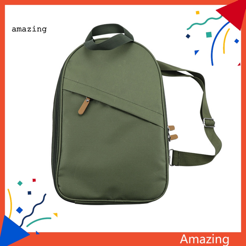 Túi Đựng Dụng Cụ Ăn Uống Chia Ngăn Có Thể Tháo Rời Tiện Lợi Dành Cho Đi Du Lịch Dã Ngoại