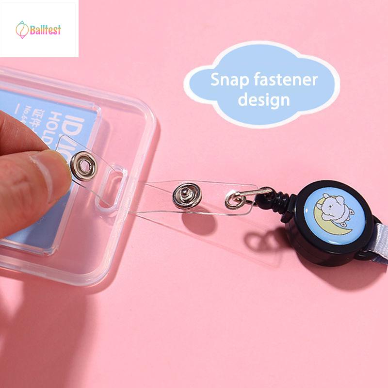 💜Móc khoá thẻ - thẻ treo móc khóa, thẻ giữ vé xe dây co rút quẹt thẻ từ tiện lợi