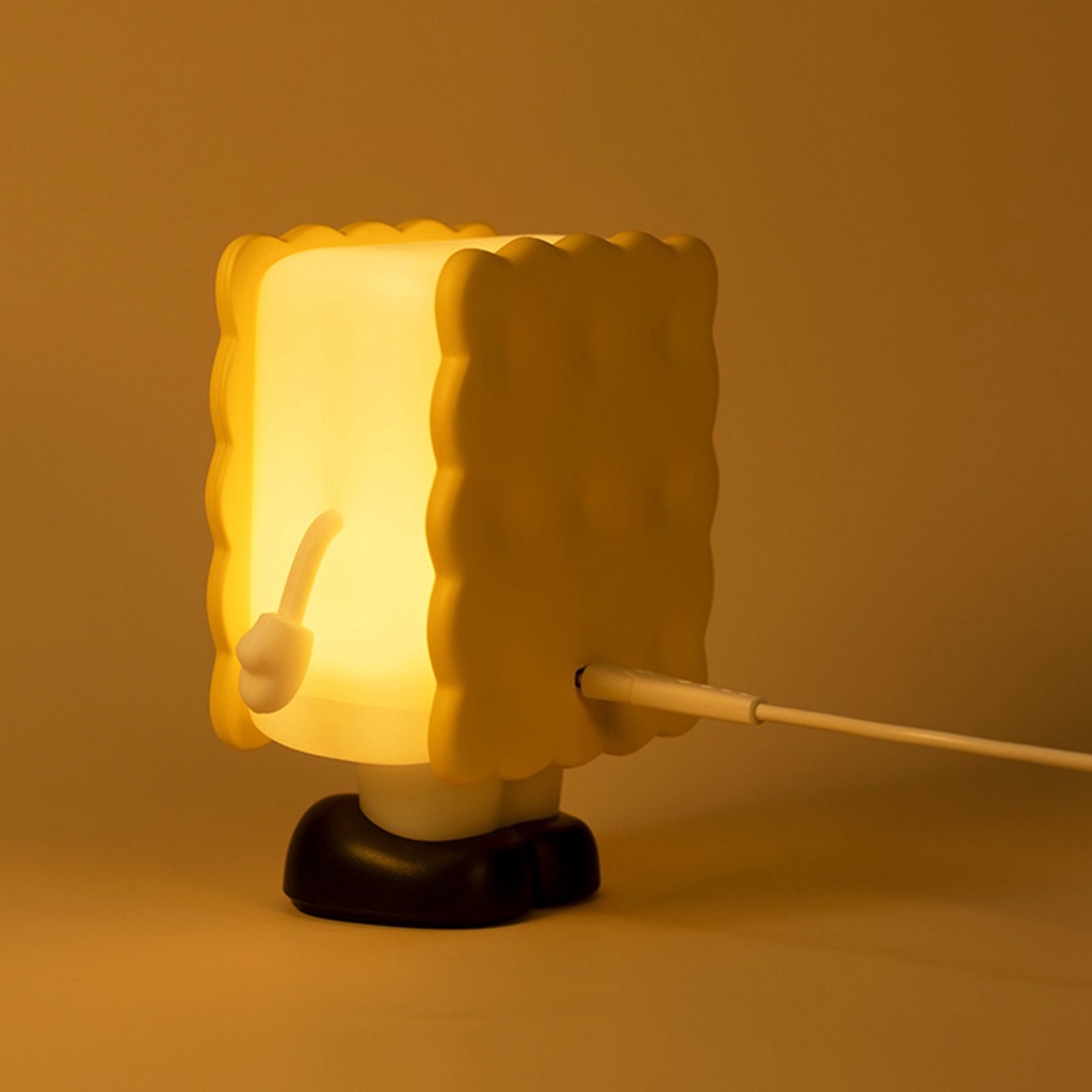 Đèn Ngủ Led Hình Bánh Quy Tích Điện Nhiều Chế Độ Sáng Sử Dụng Trong Phòng Ngủ, Decor Trang Trí Nhà Hoặc Bàn Tiệc