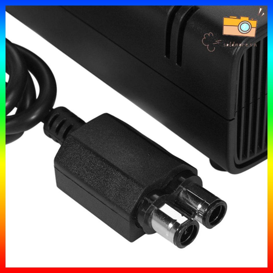 Mini Sealed AC Brick Adapter Cung Cấp Điện cho Xbox 360 Slim Với Cáp Sạc