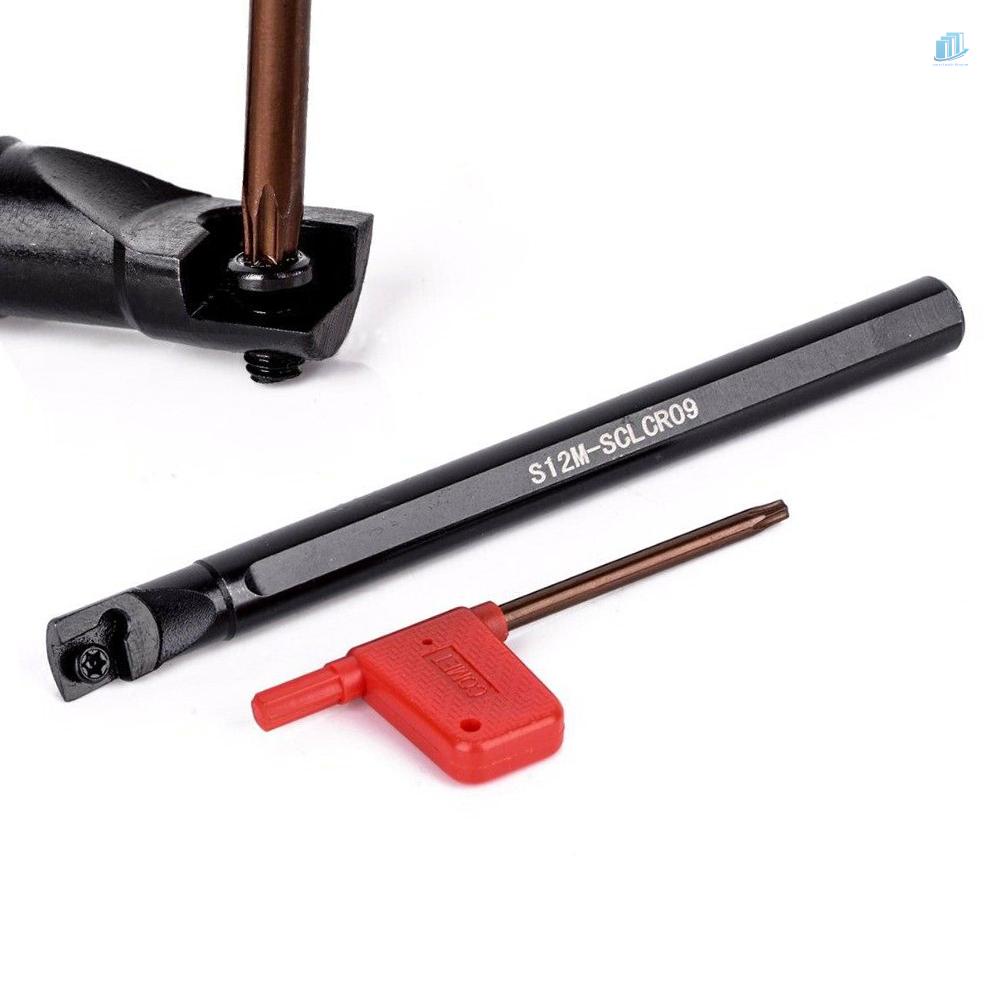 Bộ 4 Món Giá Đỡ Máy Tiện + Miếng Chèn Cacbua CCMT09T304 + Cờ Lê T15