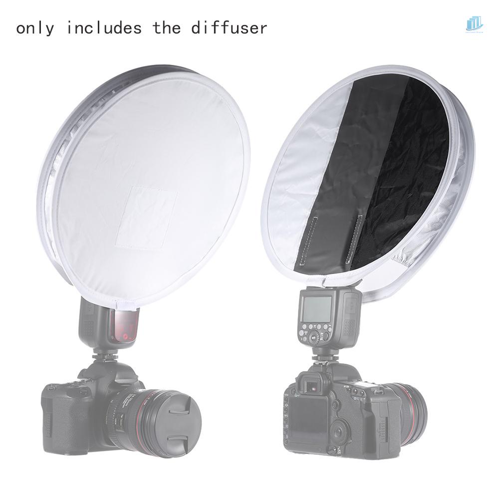 Hộp Đèn Flash Máy Ảnh 12in / 31cm Mini Đa Năng Màu Trắng / Xám / Đen Cho Sigma Yongnuo Godox Andoer Neewer Vivitar