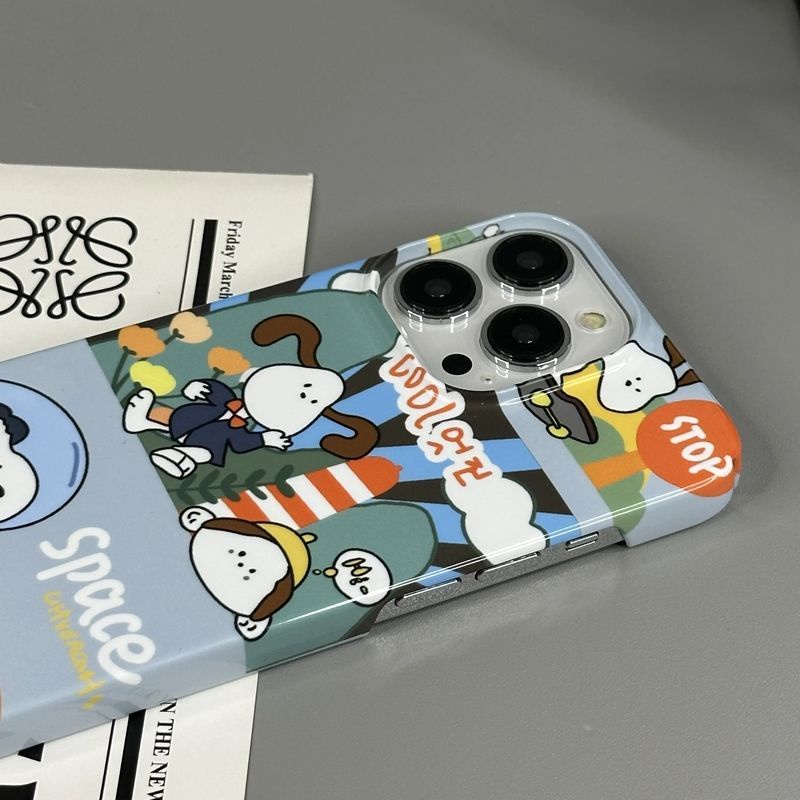 Edge Ốp Lưng Snoopy Đáng Yêu Nhiều Mẫu Mã Cho Điện Thoại Iphone promax 13 14Pro Xr xs12 A3SX 11