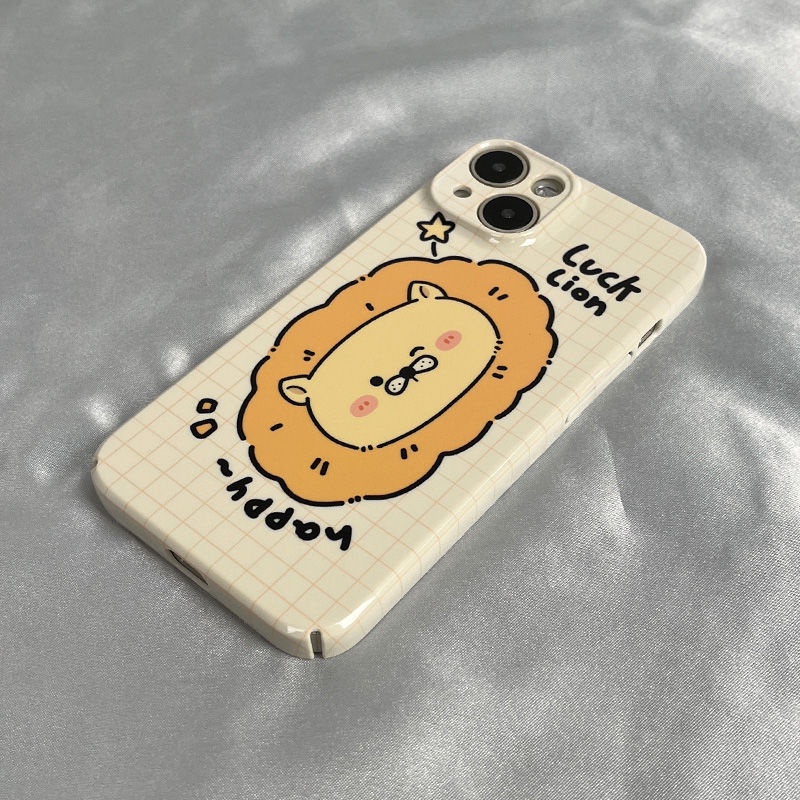 Ốp Điện Thoại Cứng In Hình Sư Tử Cho iPhone128 7xs / 1311 14Proxr JTHR