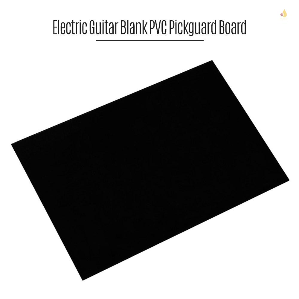 Tấm Bảo Vệ Miếng Gảy Đàn Guitar Điện 3 Lớp Bằng PVC Màu Đen DIY