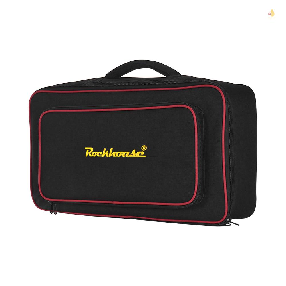 Mynice Rockhouse Túi Gig Bằng Vải Dày Dặn Chống Mài Mòn Kích Thước Lớn Đựng Bàn Đạp Đàn Guitar