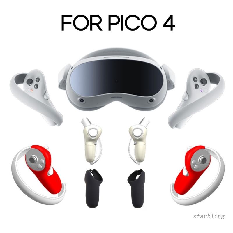 Vỏ Bọc Tay Cầm Điều Khiển Chơi Game Pico 4 VR Bằng Chất Liệu Silicone Mềm Mại